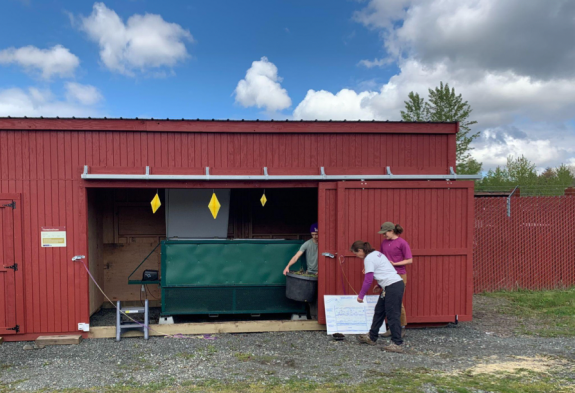 Picture of Vermiculture bin at UW farm