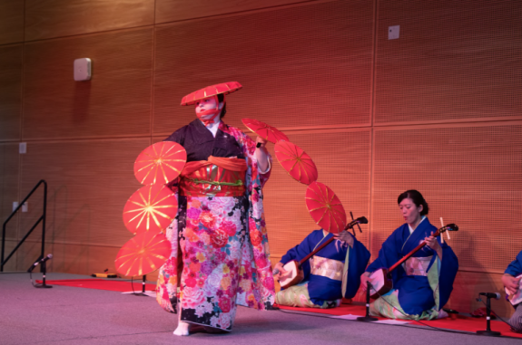 Three Matsuri performers